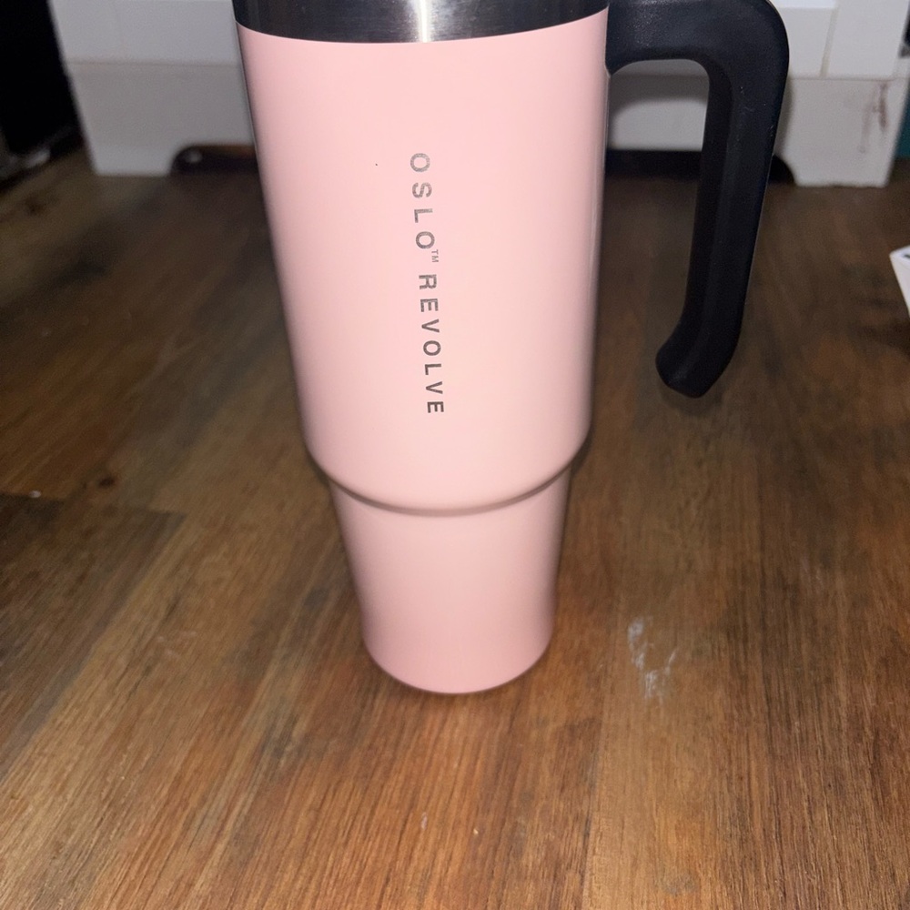 Oslo to Revolve Pink Travel Mug